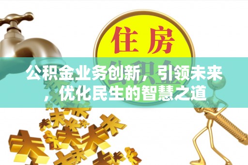 邢台公积金业务创新，引领未来，优化民生的智慧之道