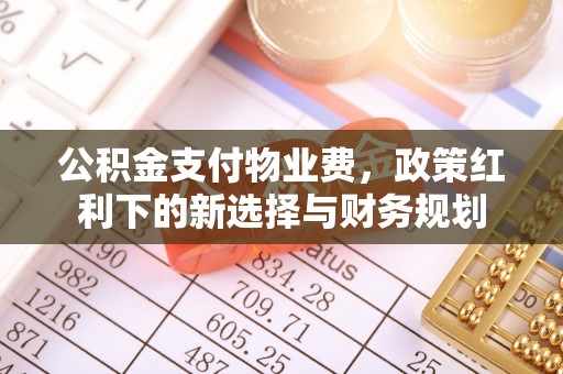 邢台公积金支付物业费，政策红利下的新选择与财务规划