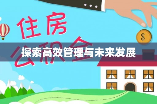 邢台探索高效管理与未来发展